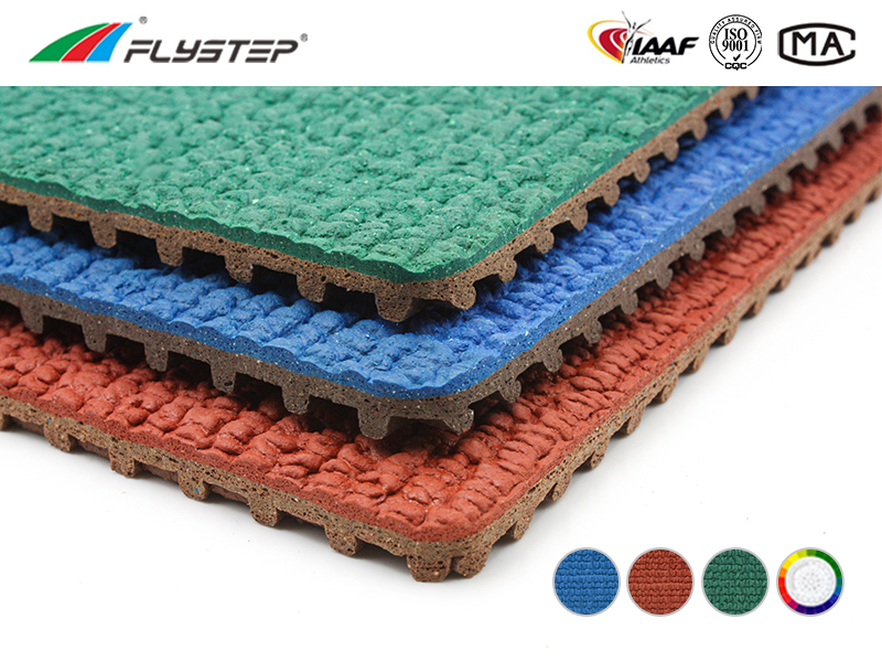 Prefabricated Rubber Running Track