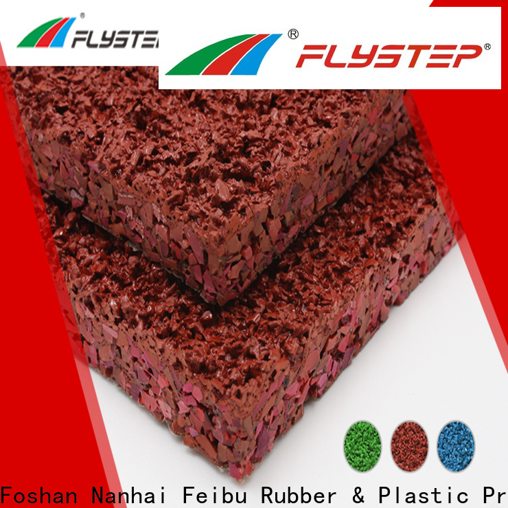 FLYSTEP New Breathable Plastic Running Track factory For roadway