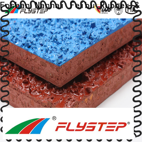 FLYSTEP Hybrid Plastic Running Track for business For stadium