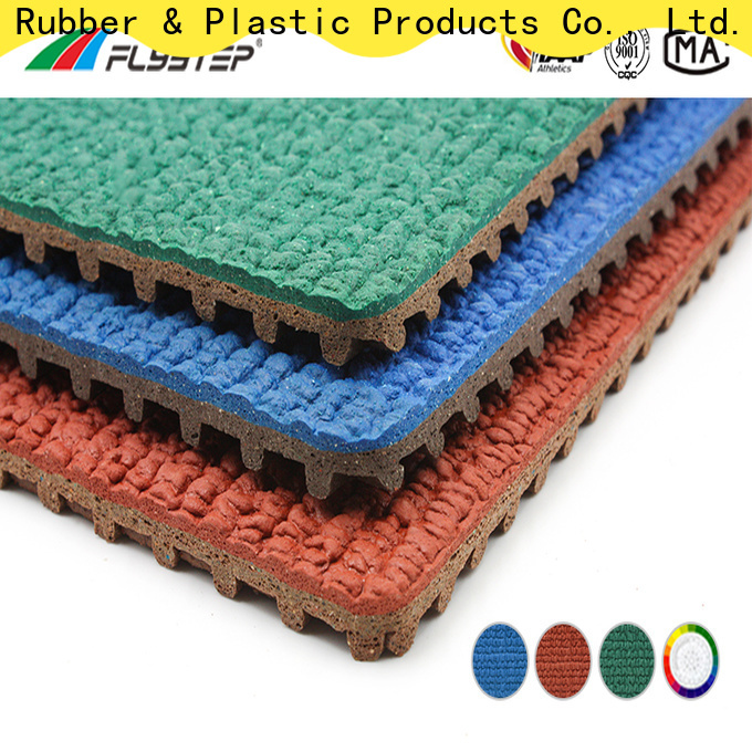 FLYSTEP Prefabricated Rubber Running Track company