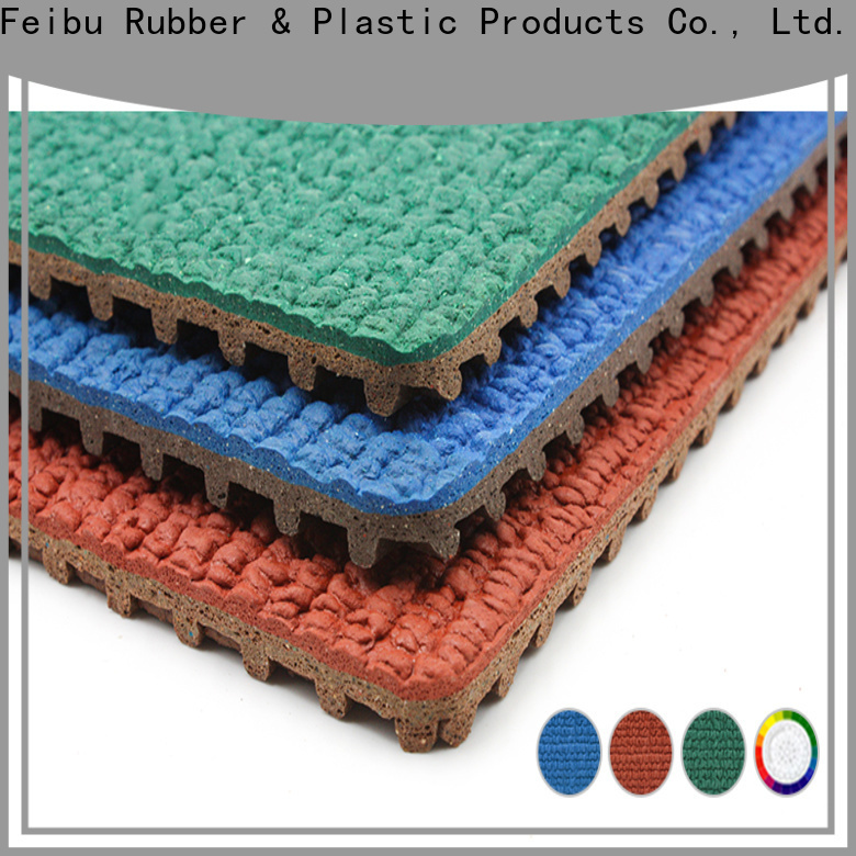 FLYSTEP Prefabricated Rubber Running Track Suppliers For school
