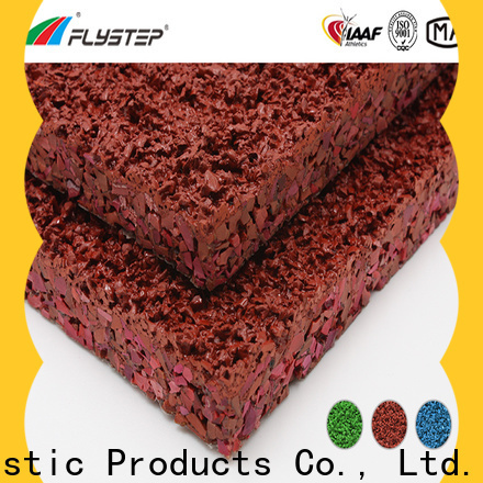FLYSTEP Breathable Plastic Running Track manufacturers For stadium