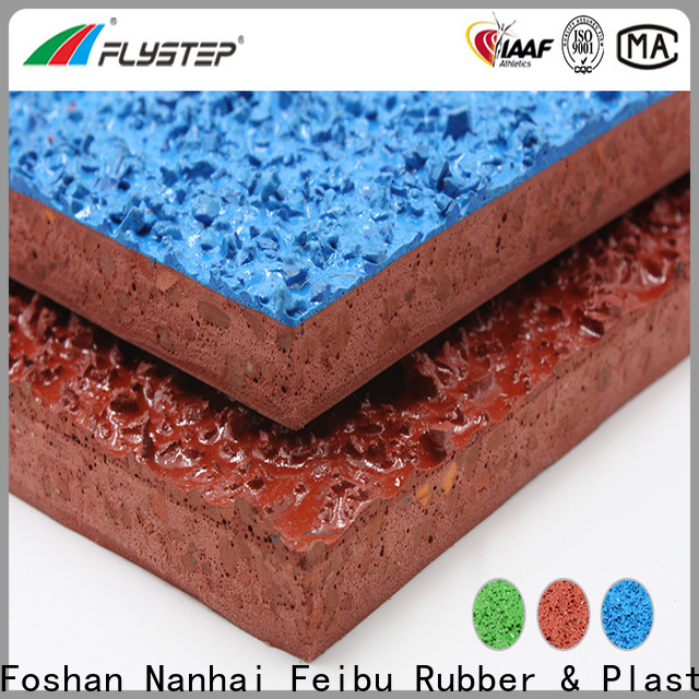 FLYSTEP Hybrid Plastic Running Track Suppliers