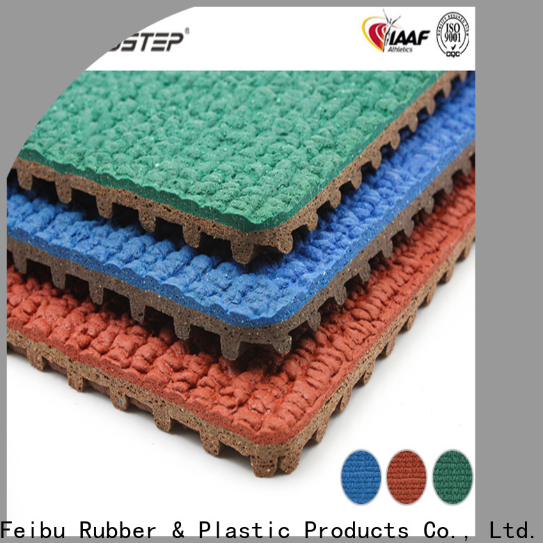 FLYSTEP Best Prefabricated Rubber Running Track Suppliers For roadway