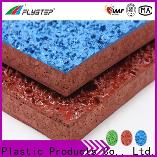 FLYSTEP Hybrid Plastic Running Track manufacturers For track